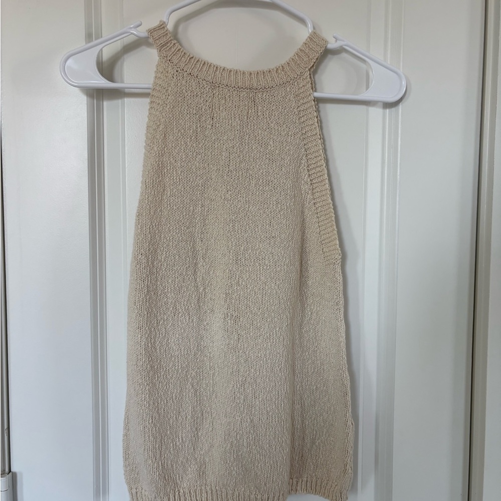 Maeve from Anthropologie Cotton Sweater Tank